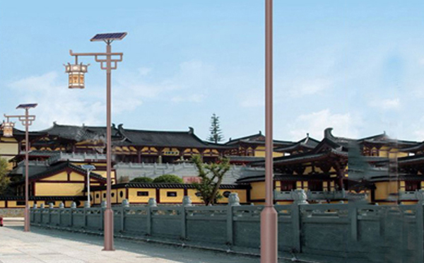 抗风型宕昌太阳能路灯：保障稳定照明不受风害